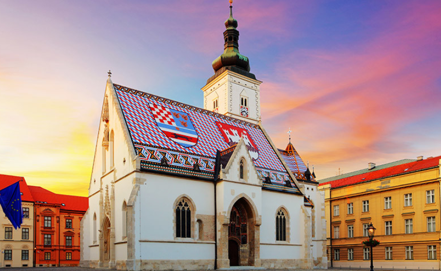 St. Mark's Church, Zagreb, Croatia